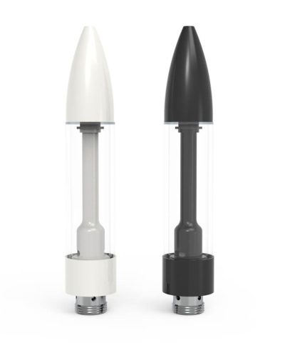 Smart-510-bullet-tip-Ceramic-cartridge-1-gram-capacity-Wholesale-white-and-black-color