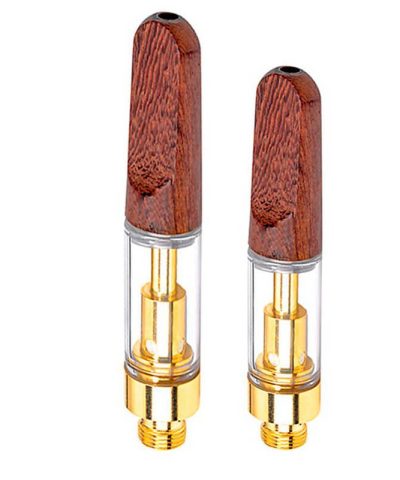 Wholesale-Empty-CCELL-Cartridge-with-Wood-Tip-1-gram-and-half-gram-gold-color