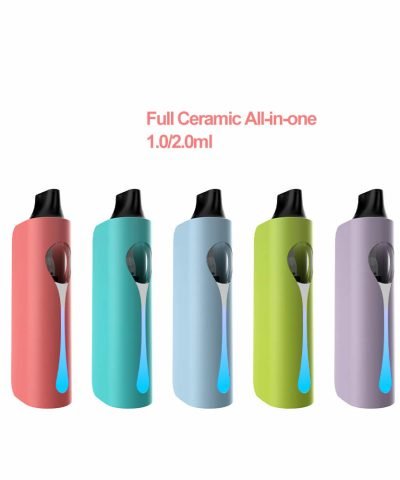 Empty 2 Gram Cartridge Disposable Vape Pen VEGA15 Different color view