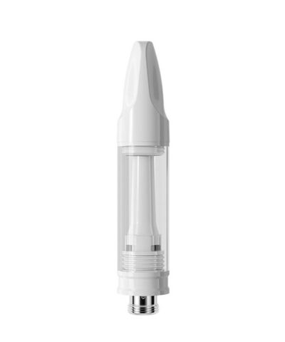 Ceramic 510 Cartridge with 4 intake hole for distillate thc Delta 8 oil side view