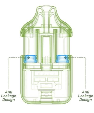 Dual Flavor Rechargeable vape pen for rosin oil device anty leakage design