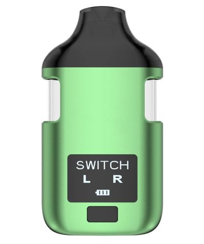 Dual-Flavor-Rechargeable-vape-pen-for-rosin-oil-green-color