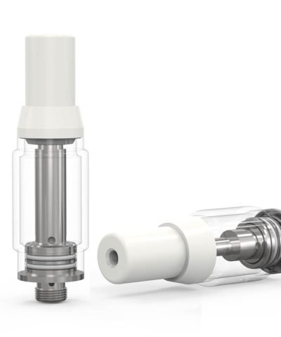 Empty 2 Gram cartridge for Delta 8 Vape pen SIRIUS18 with ceramic coils detail view Bulk wholesale