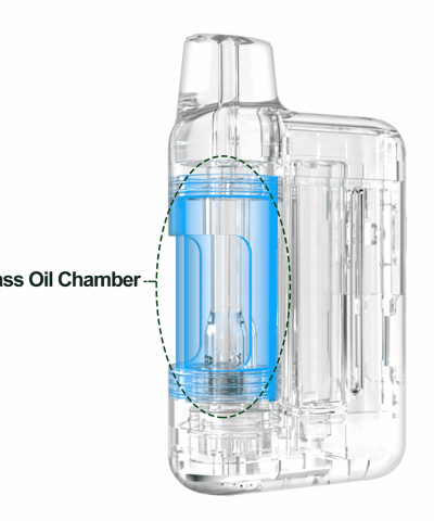 Empty-Dab-oil-Pen-Disposable-vape-box-VEGA211-with-glass-oil-Chamber