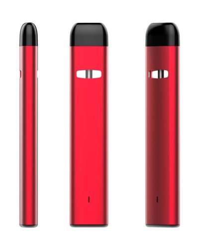 empty distillate oil disposable vape pen with 1ml cartridge VEGA032 red color bulk wholesale