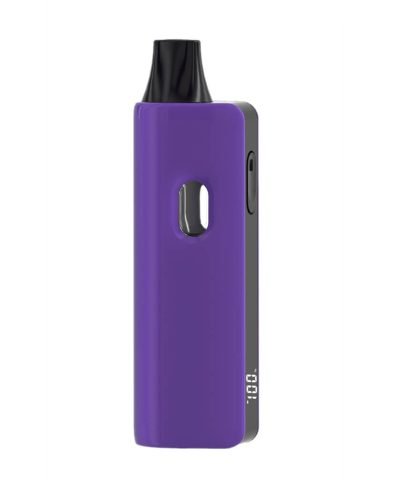 5 gram carts disposables vape pen with power display for THC HHC Delta oil bulk wholesale purple color