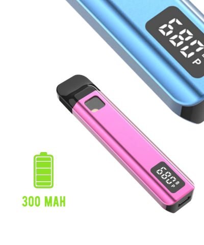 1 gram empty disposable vape cartridge pen VEGA03 Postless design with 300 MAH battery power