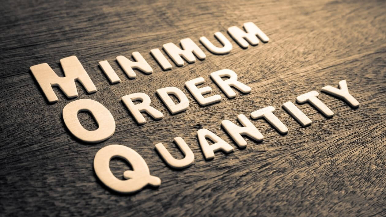 Confirm Minimum Order Quantities