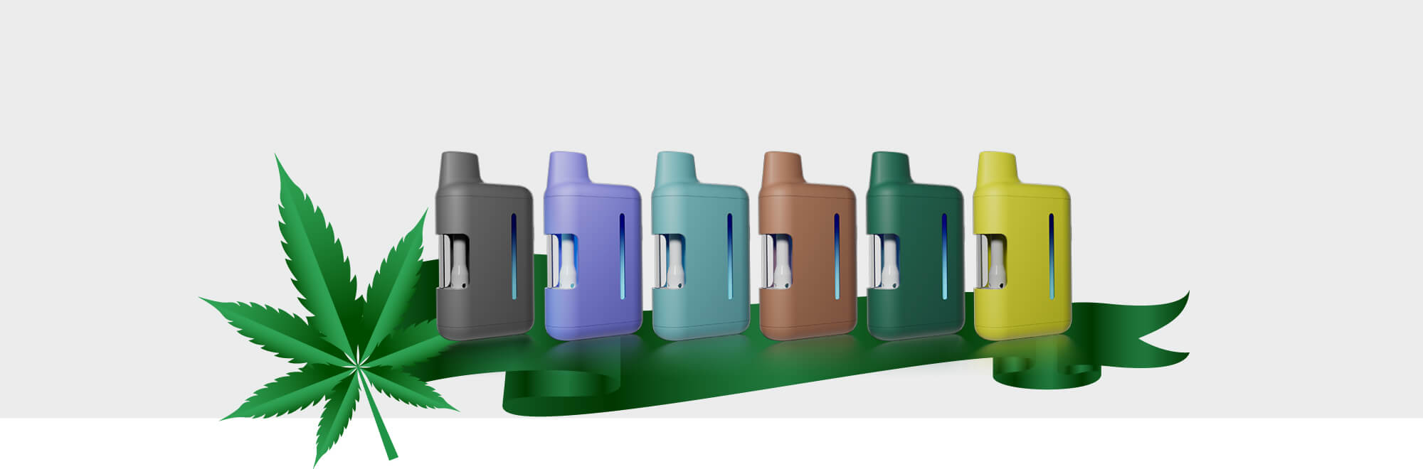 Empty Dab oil Pen Disposable vape box VEGA211 Banner
