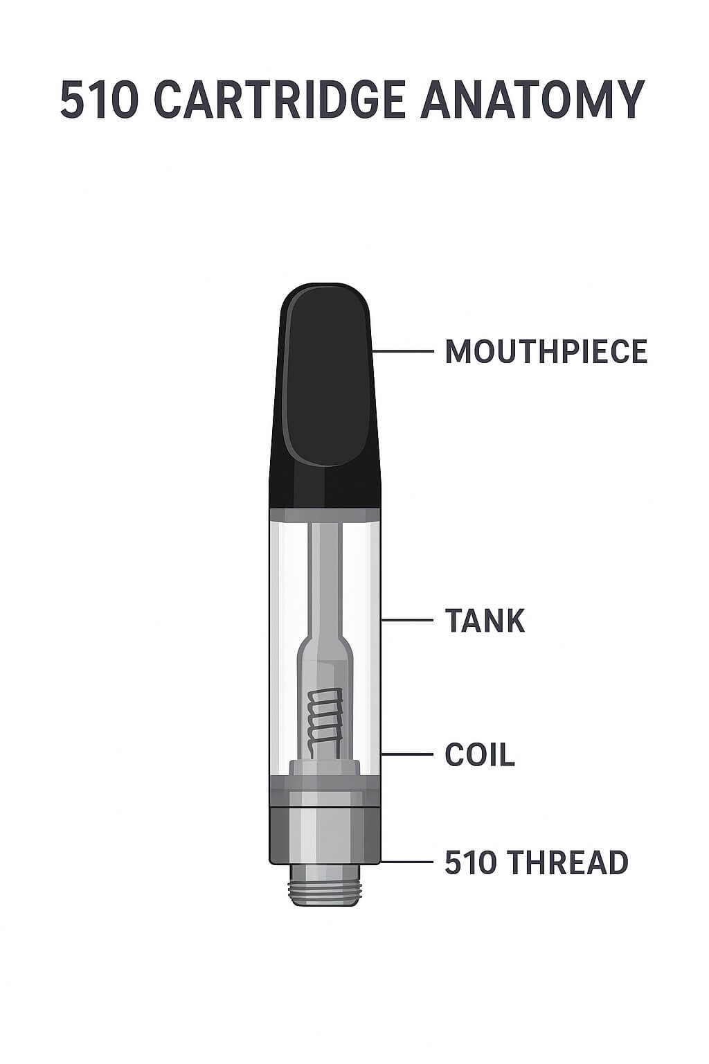 510 CARTRIDGE ANATOMY