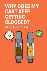 WHY DOES MY CART KEEP GETTING CLOGGED